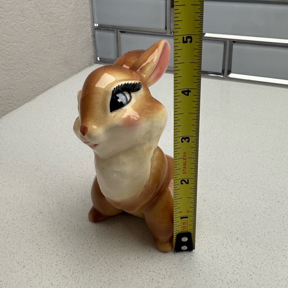 Vintage Miss Bunny Blossom Figurine Thumper's Girlfriend Bambi Movie 1942 Disney - Picture 15 of 15